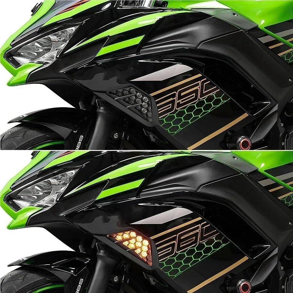 写真 モーターサイクルウィンカー オートバイカワサキニンジャ 300 400 650